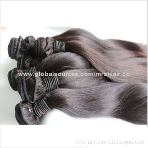 22-inch Grade 6A, Unprocessed Brazilian Remy Hair Weave